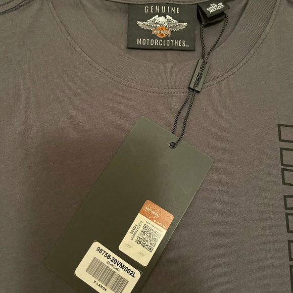 *NWT* Authentic & Genuine Harley Davidson Motor clothes Brand Printed SS T-Shirt - Picture 4 of 4
